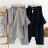 Jinbei Homme - Ensemble veste et pantalon japonais